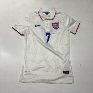 Nike USA Soccer Jersey Bobby Wood #7 Dri-FIT Authentic 2014 Mens Small Athletic‎